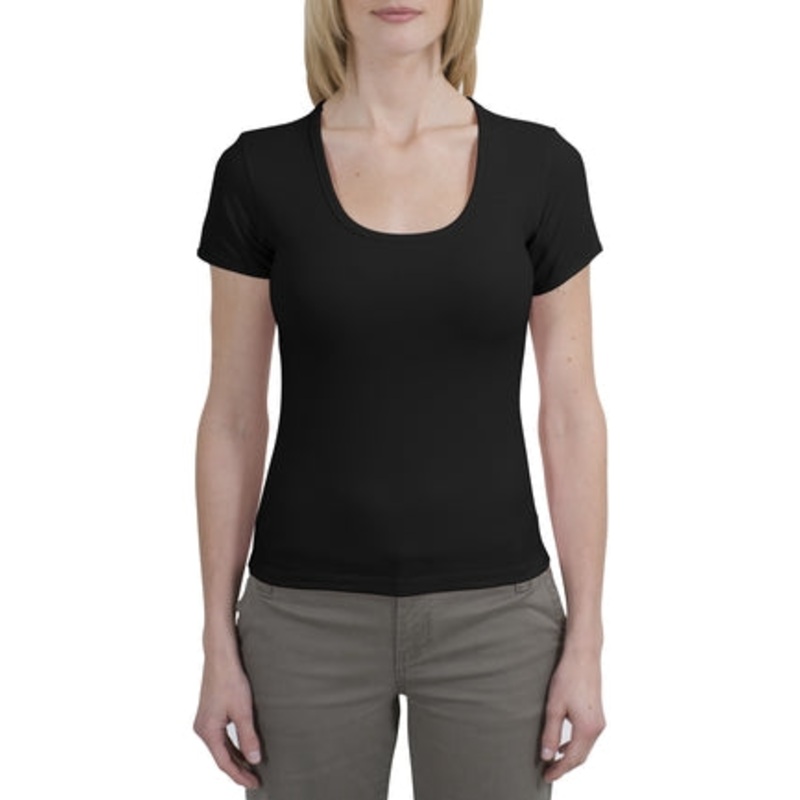 Port Authority - Ladies Sea Breeze Scoop Neck Tee.  L483