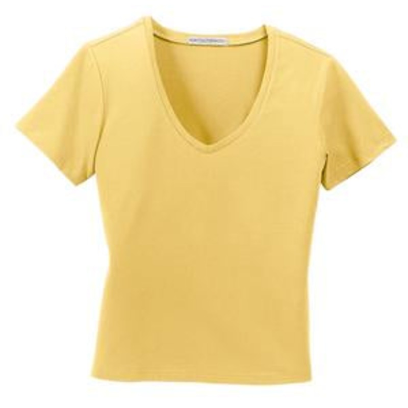 Port Authority - Ladies Sea Breeze V-Neck Tee.  L484