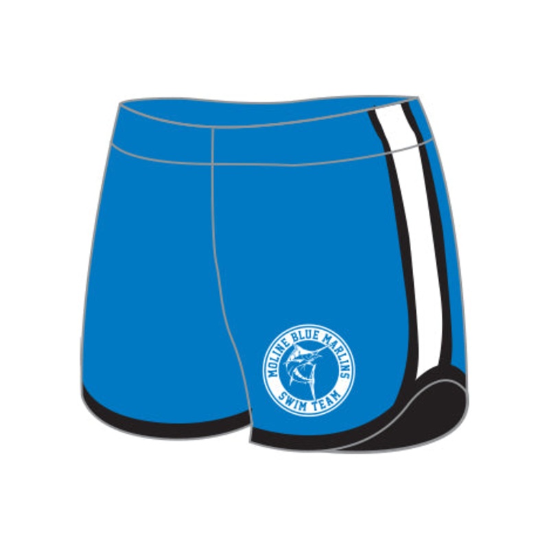 Moline Blue Marlins - Female Pulse Team Short