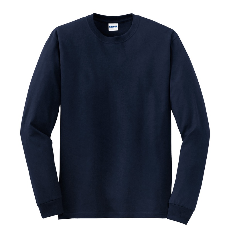 Solid Long Sleeve Shirt - 50/50blend