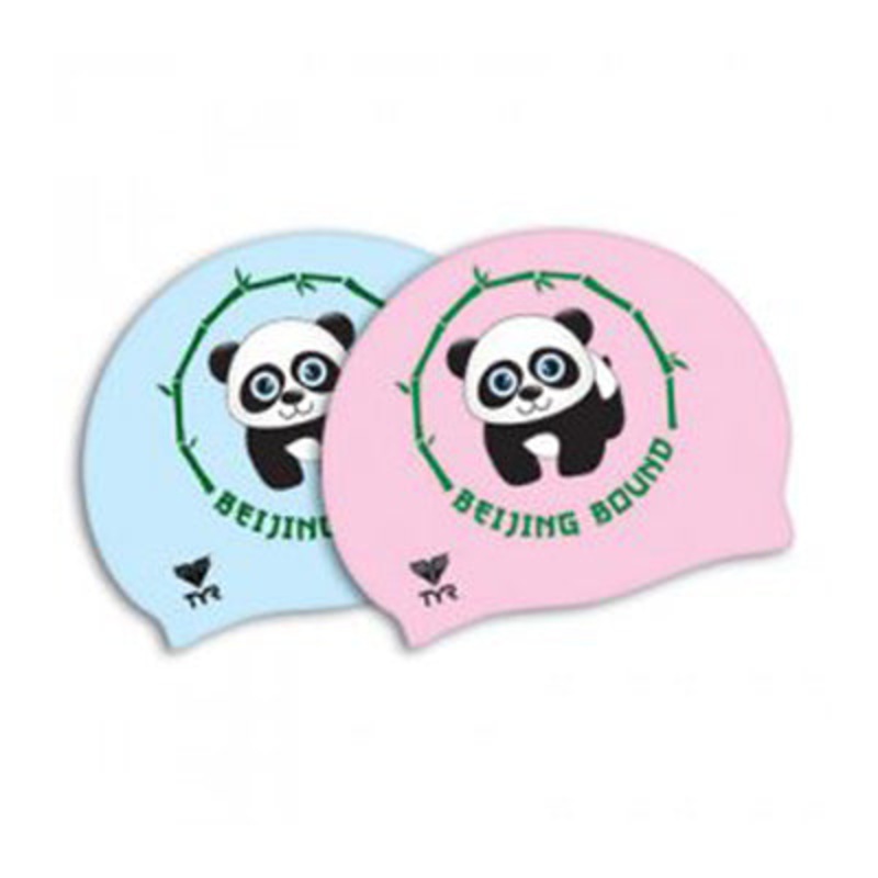 TYR Junior Badekappe Beijing Bound Panda Cap