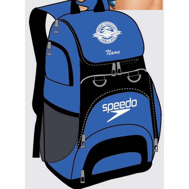 Mt Pleasant Swim Club_SPEEDO Large Teamster Backpack - 35L