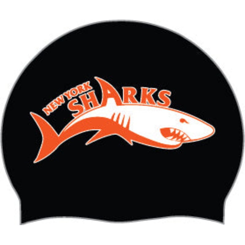 New York Sharks_2021_Black Silicone Caps