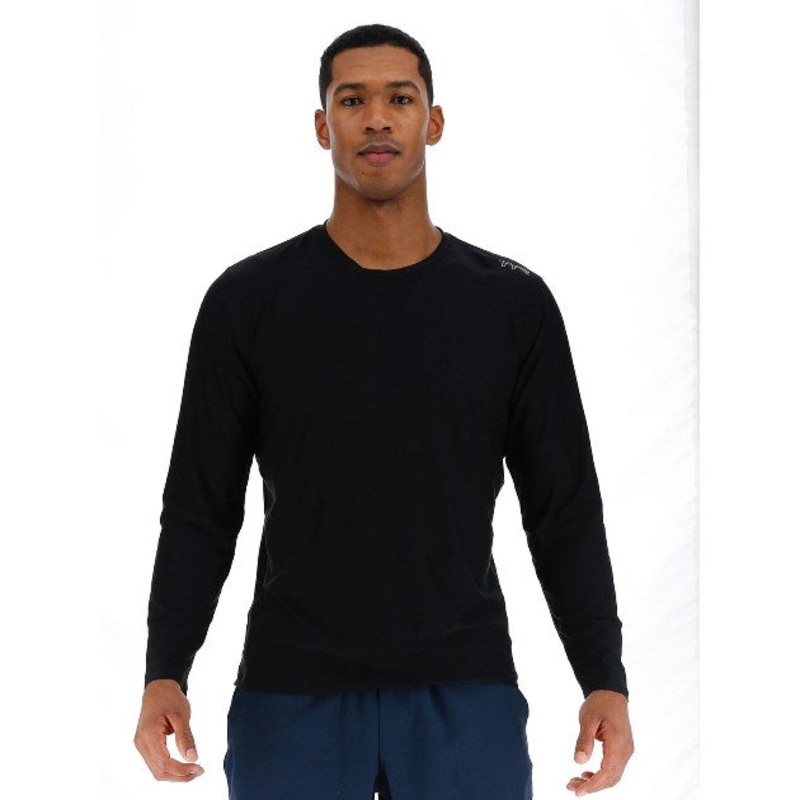 TYR Men Solid Airtech Long Sleeve Tee