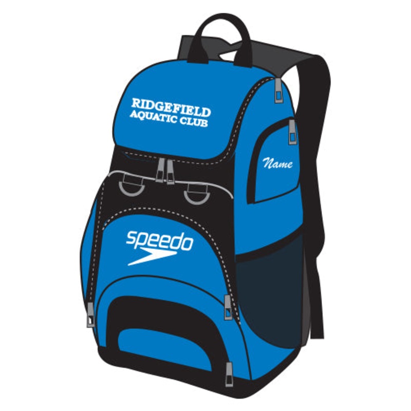 Ridgefield Aquatic Club - SPEEDO Large Teamster Backpack - 35L