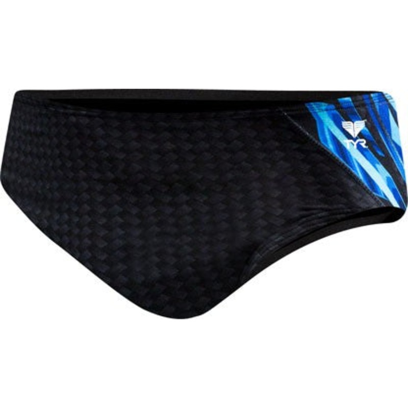 TYR Boys' Bravos Blade Splice Racer Swimsuit - Youth