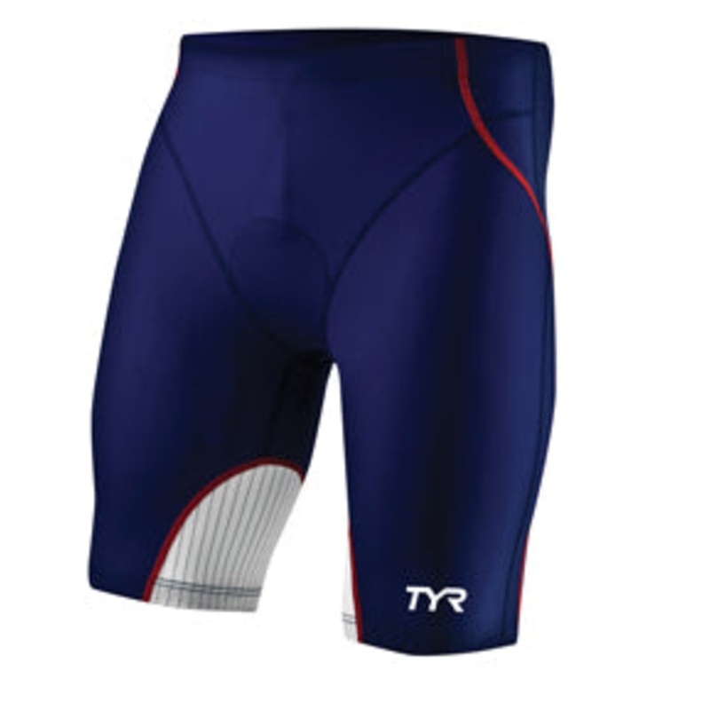 TYR Men's Carbon 9 Inch Tri Short w/ Amp Pad