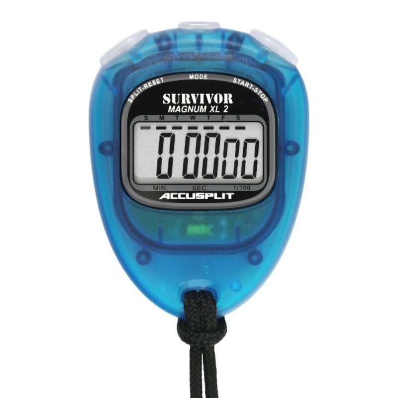 ACCUSPLIT SX 2 Survivor Series Stopwatch - Aqua