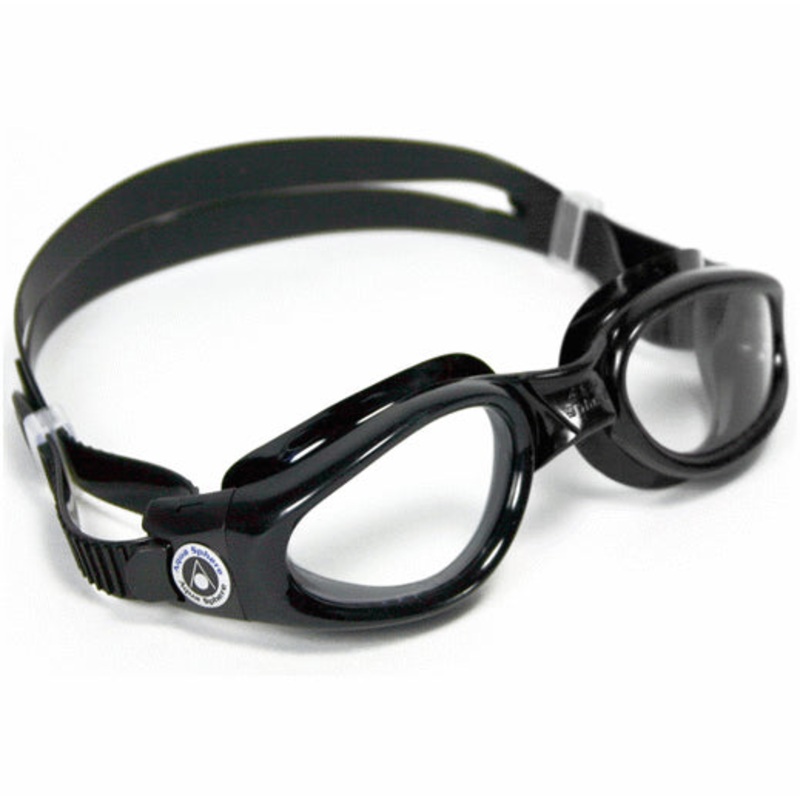 Aqua Sphere Goggle - Kaiman Small Fit - Black/Clear