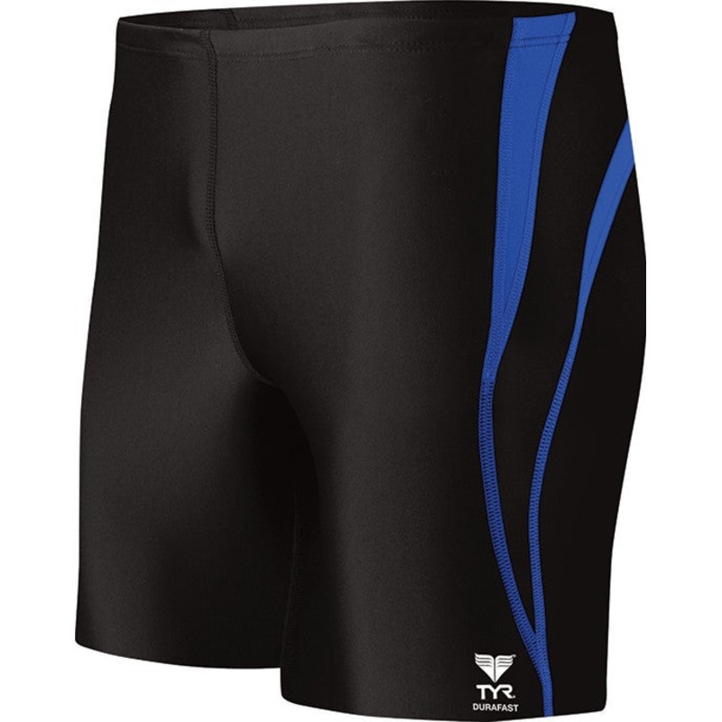 TYR Boy's Durafast One Alliance Splice Square Leg Swimsuit - Youth