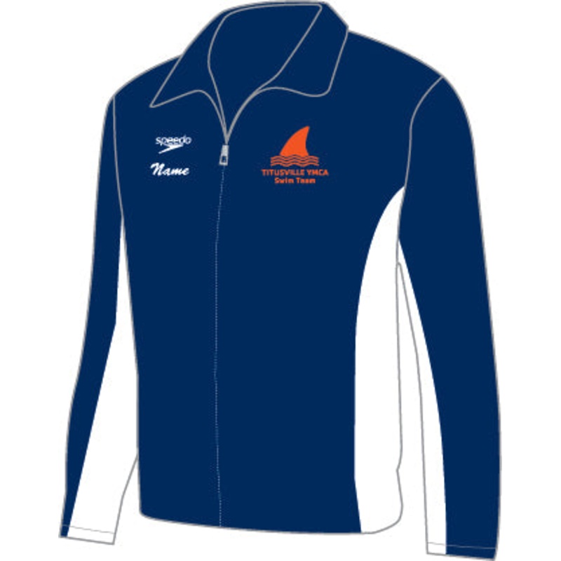 Titusville YMCA - SPEEDO Boom Force Youth Warm Up Jacket