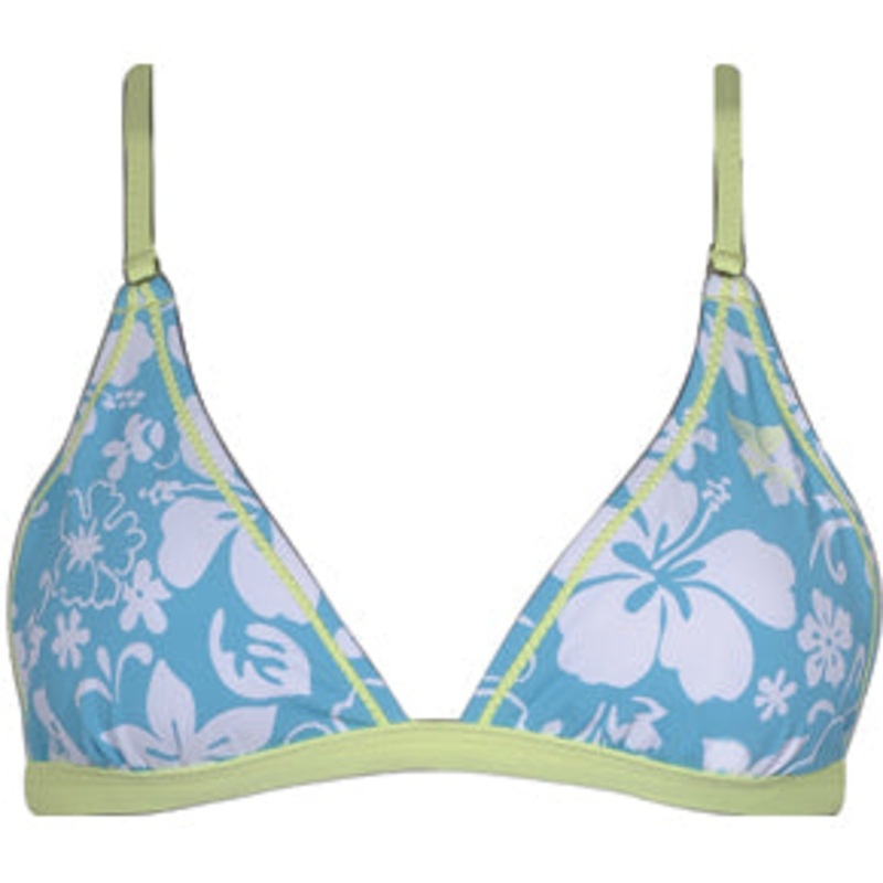 TYR Gumdrop Halter Bra with Rings and Mini Zig Zag Stripping