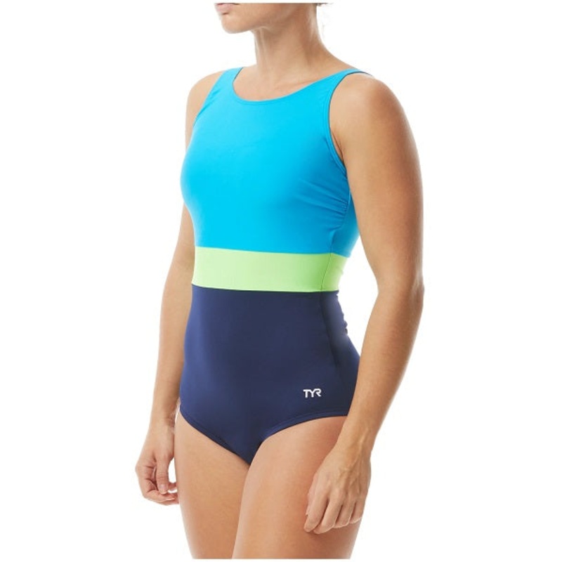 TYR Womens Splice Belted Controlfit Swimsuit