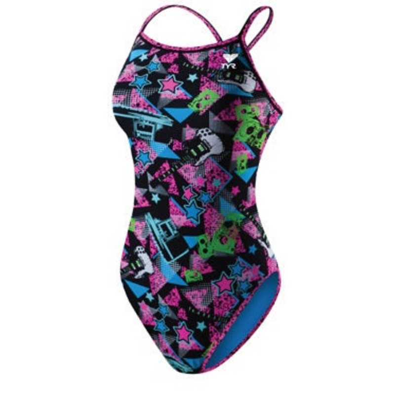 TYR Rock of Ages Reversible Diamondback Swimsuit