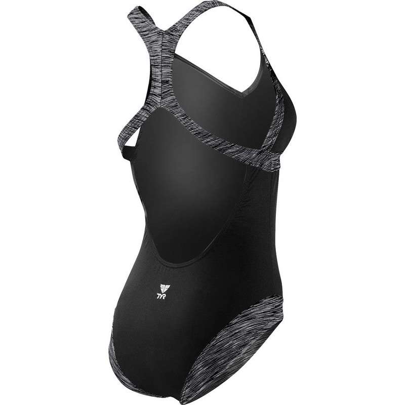 TYR Women's V-Neck Open Back Swimsuit - Sonoma
