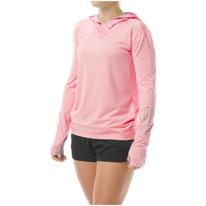 TYR Womens Sun Defense Hooded Shirt