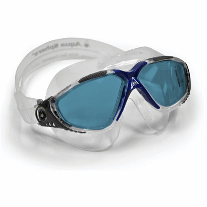 Aqua Sphere Mask Vista Blue Lens - Trans/Gray/Blue