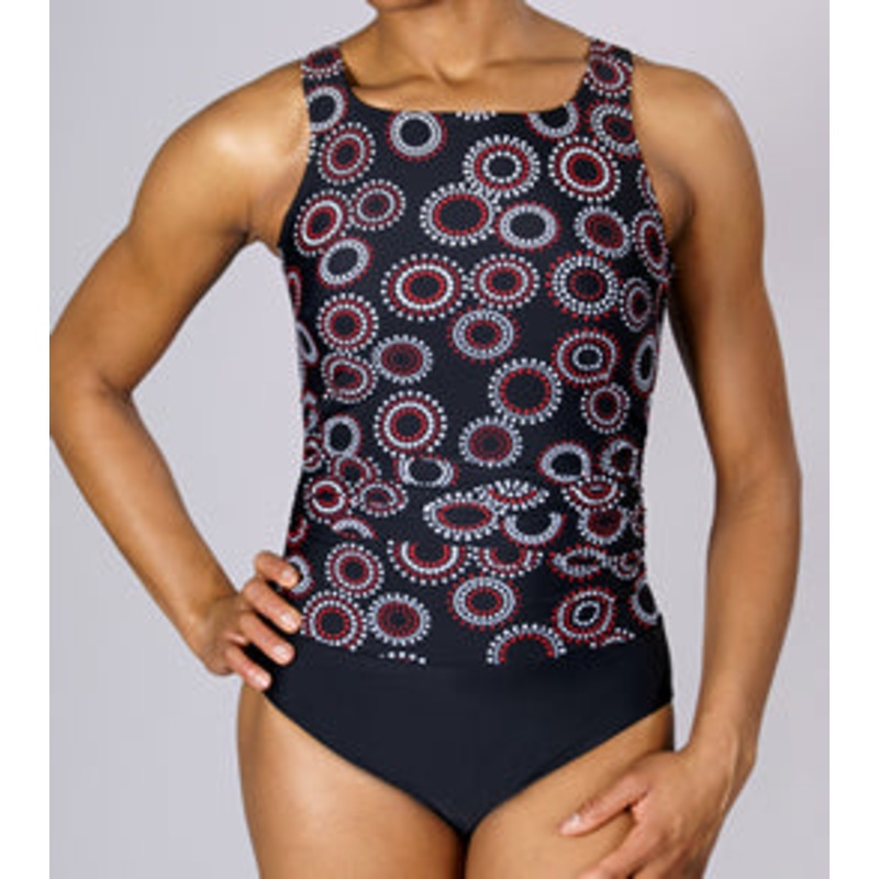 Christina New Infinity 1pc High Neck Post Mastectomy