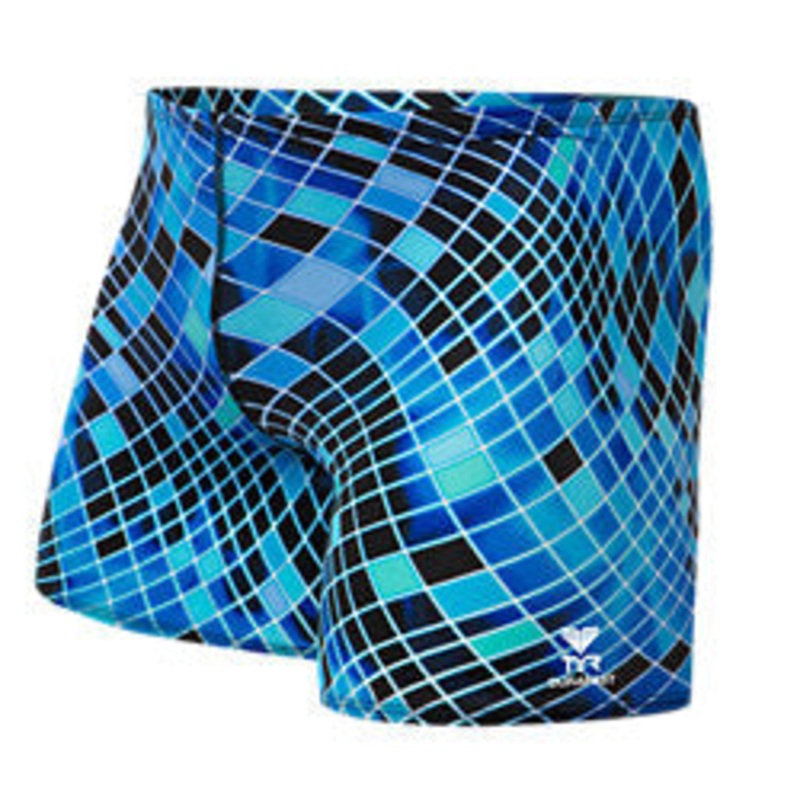 TYR Male Disco Inferno All Over Square Leg Brief (26-32 Only)