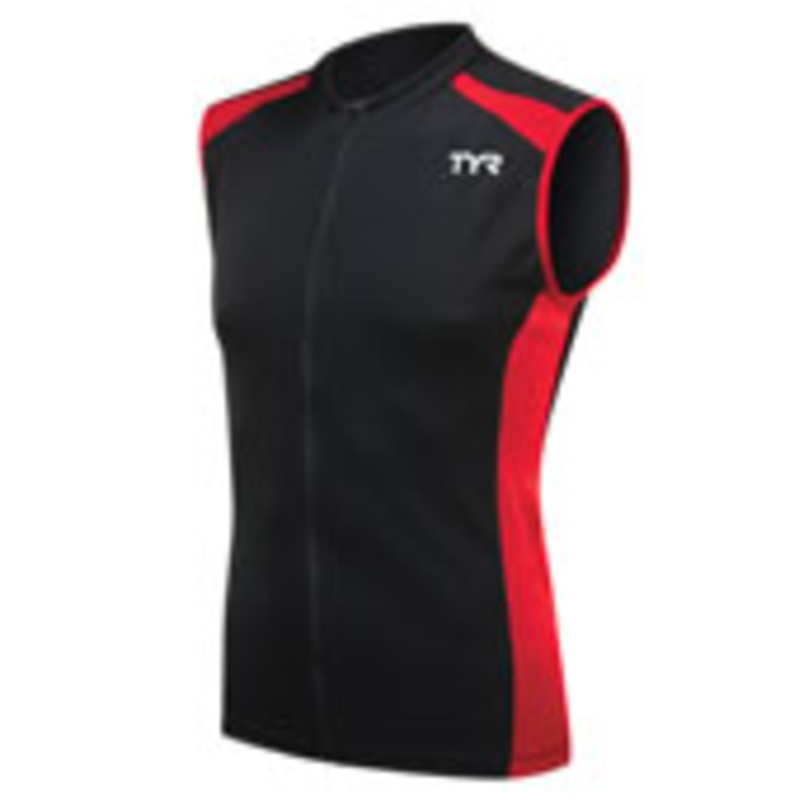 TYR Men's Competitor VLO Sleeveless Cycling Jersey