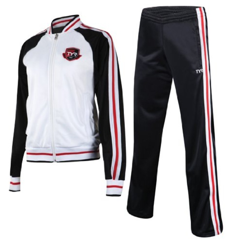 TYR Red Line Women's Warm Up Suit