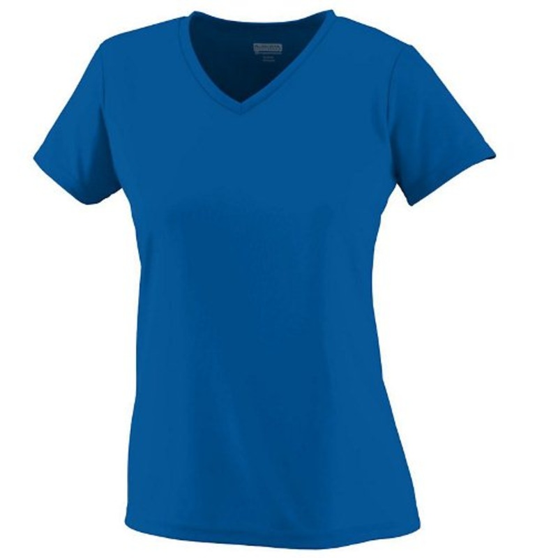 WYD_2018_LADIES S/S V-Neck PERFORMANCE T-SHIRT
