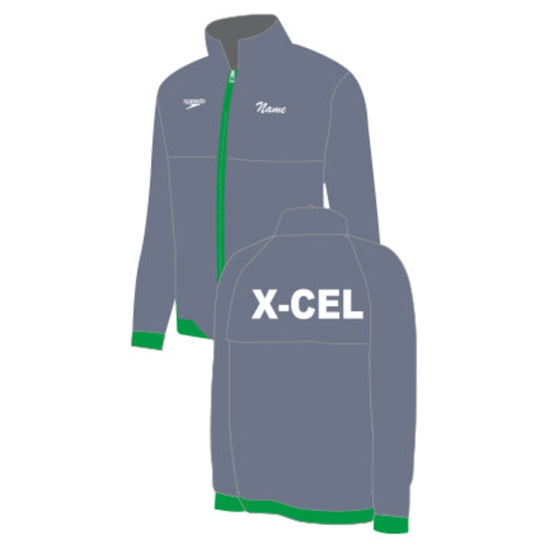 X-Cel Swim Team_Youth Tech Warm-Up Jacket
