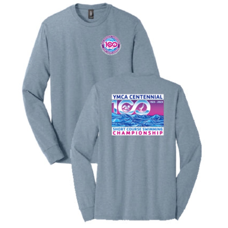 YMCA National Championship Course- Long Sleeve Tee (Front and Back)