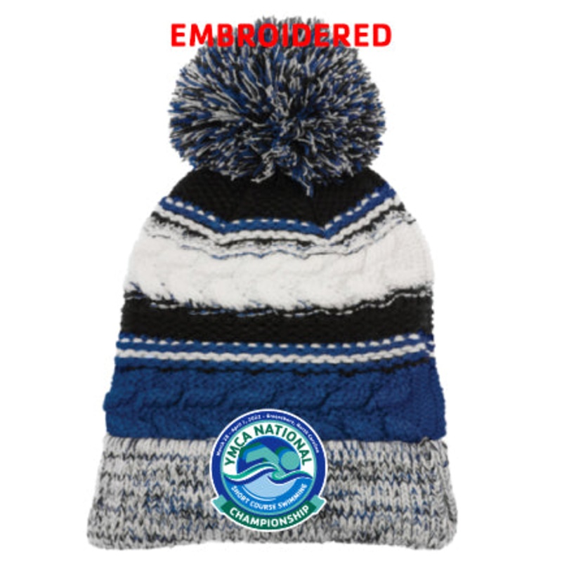 YMCA National Championship - Sport-Tek Pom Pom Beanie