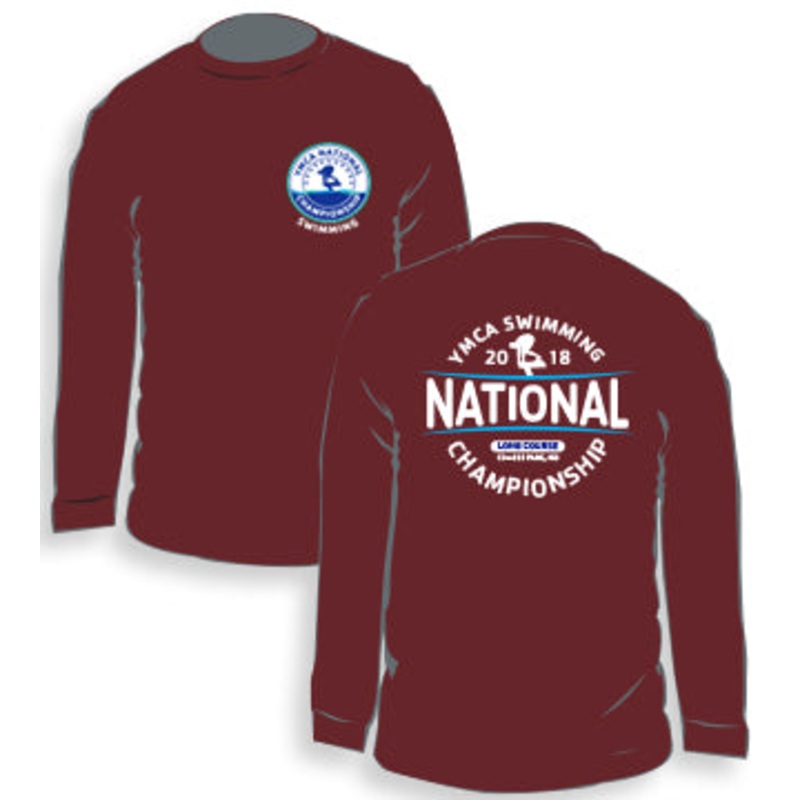 YMCA National - Holloway Gauge LS Tech Tee Navy