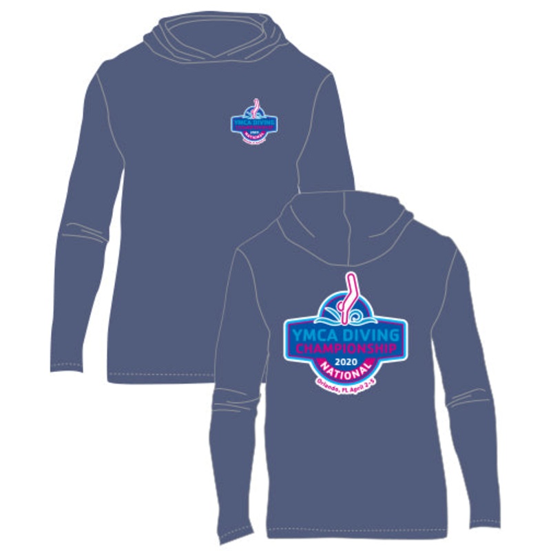 YMCA National - Long Sleeve Hooded Tee