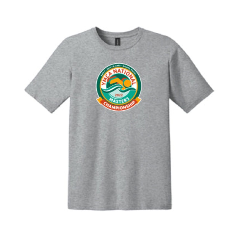 YMCA National Masters - Short Sleeve Tee Centered Logo