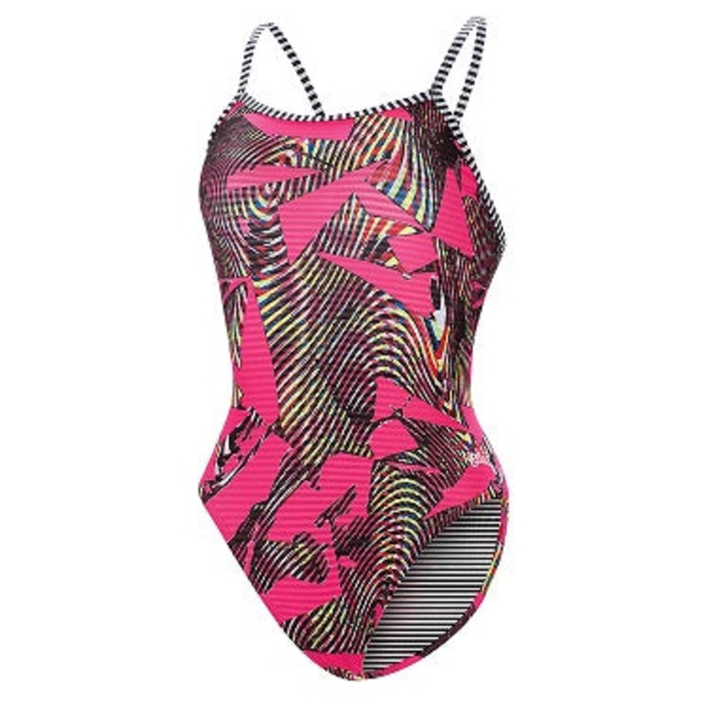 DOLFIN Uglies Women's Serengeti Double Strap Back One Piece Swimsuit