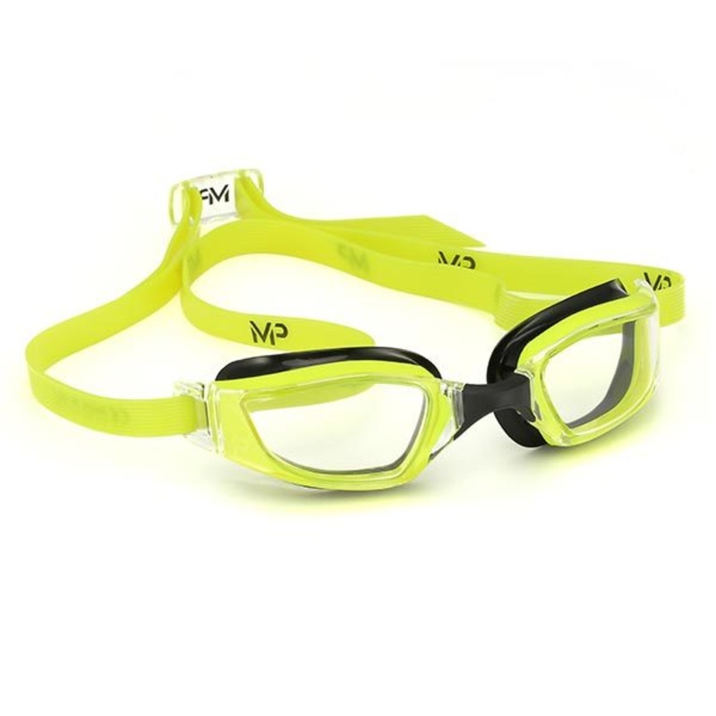 MP Michael Phelps Xceed Goggle Clear Lens - Yellow/Black
