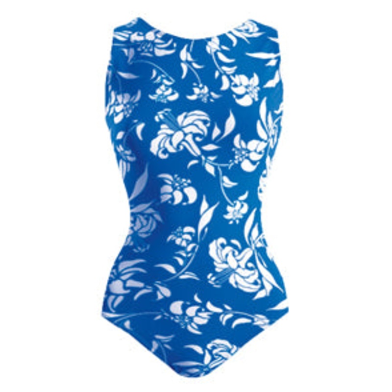 OCEAN Moderate Lap Suit - Blue Bayou (Size 6 Only)