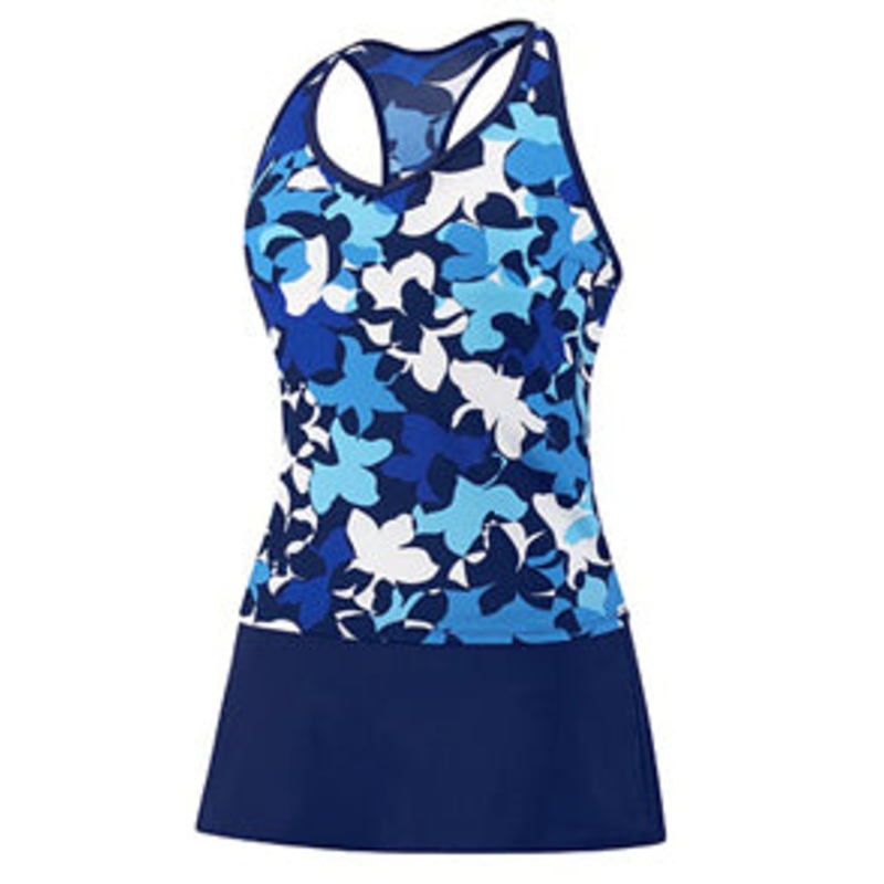 Speedo Silhouette Floral Racerback Tankini Set