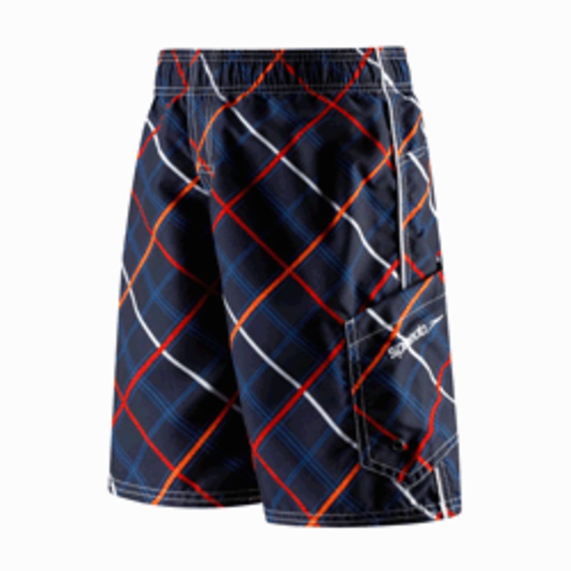 SPEEDO Diamond Check Marina Volley - Boy's (8-20)