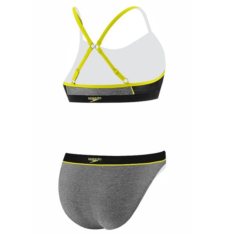 SPEEDO Heathered Clip Back 2-PC.