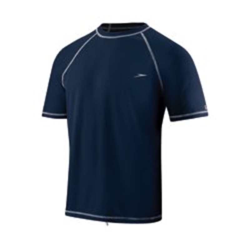 SPEEDO Men's Easy Short Sleeve Rashguard Swim Tee