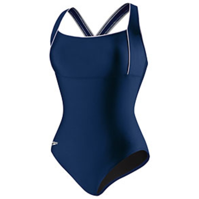 SPEEDO Piped Moderate Plus Size