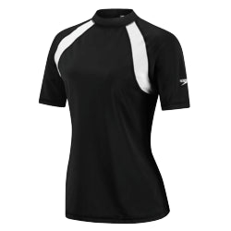 SPEEDO Short Sleeve Contrast Rashguard