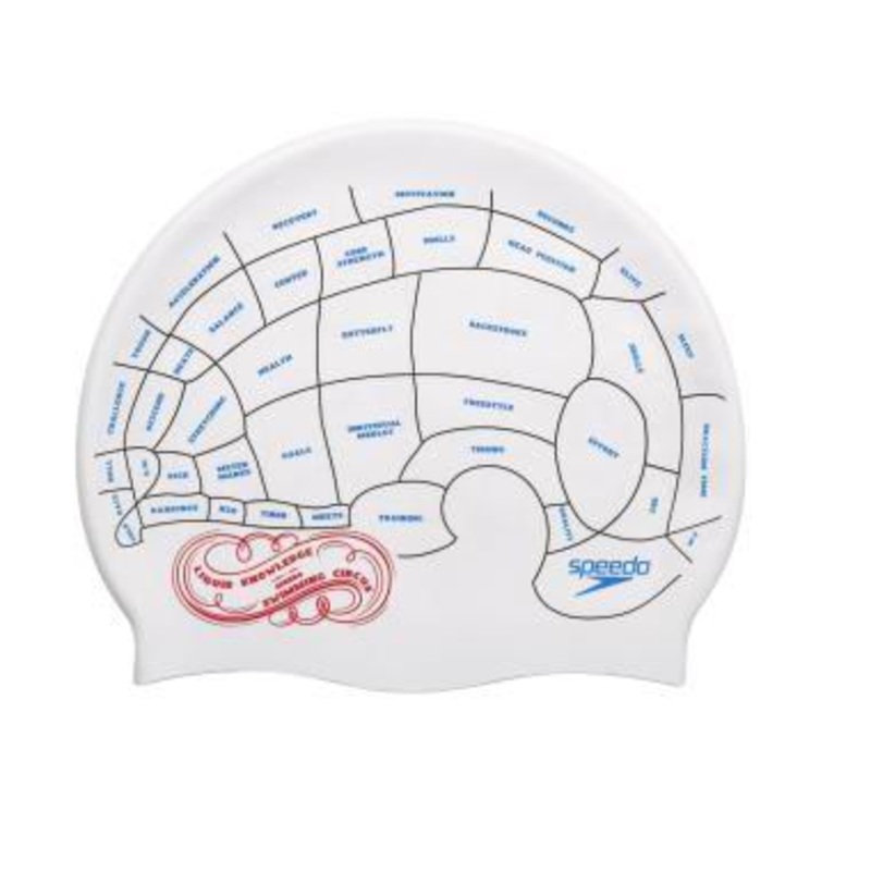 SPEEDO Brain Printed Silicone Cap