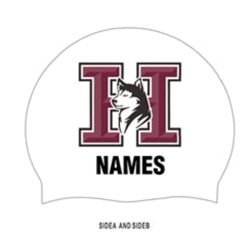 Harrisonhs_ Personalized Custom Silicone Swim Cap