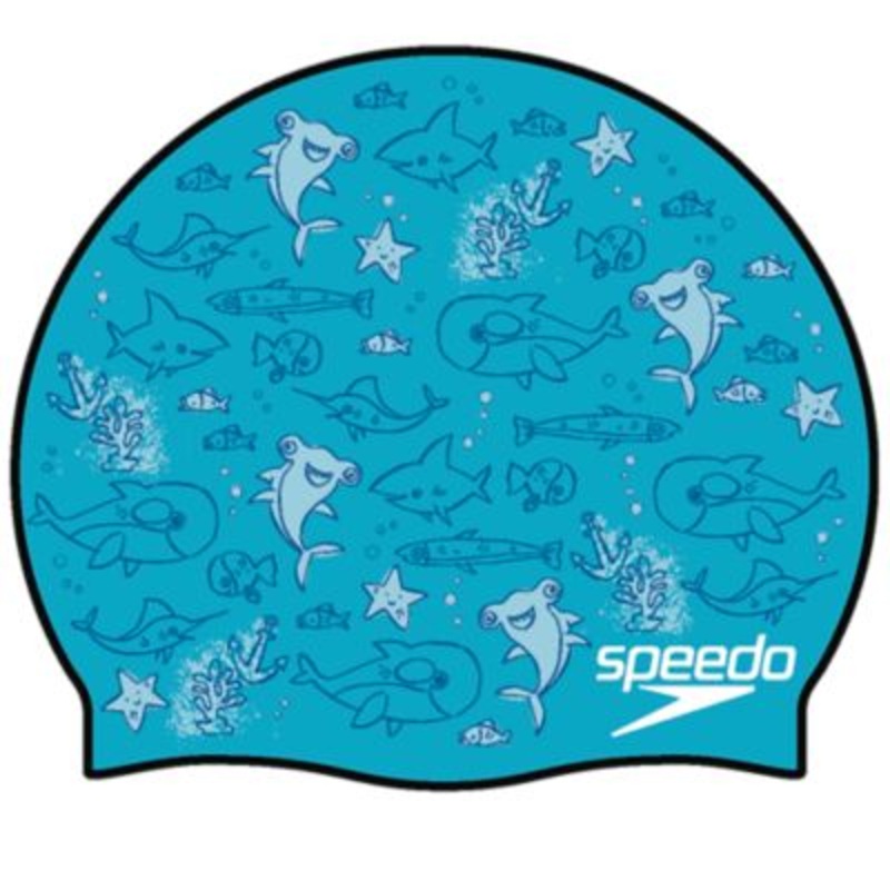 SPEEDO Kids Elastomeric Printed Cap