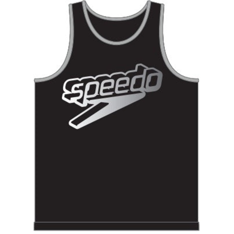 SPEEDO Men's 2-D Logo Blend Graphic Tank Top