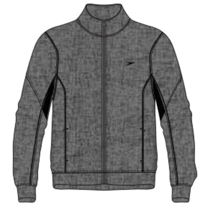 SPEEDO Men's Heather Full Zip Jacket