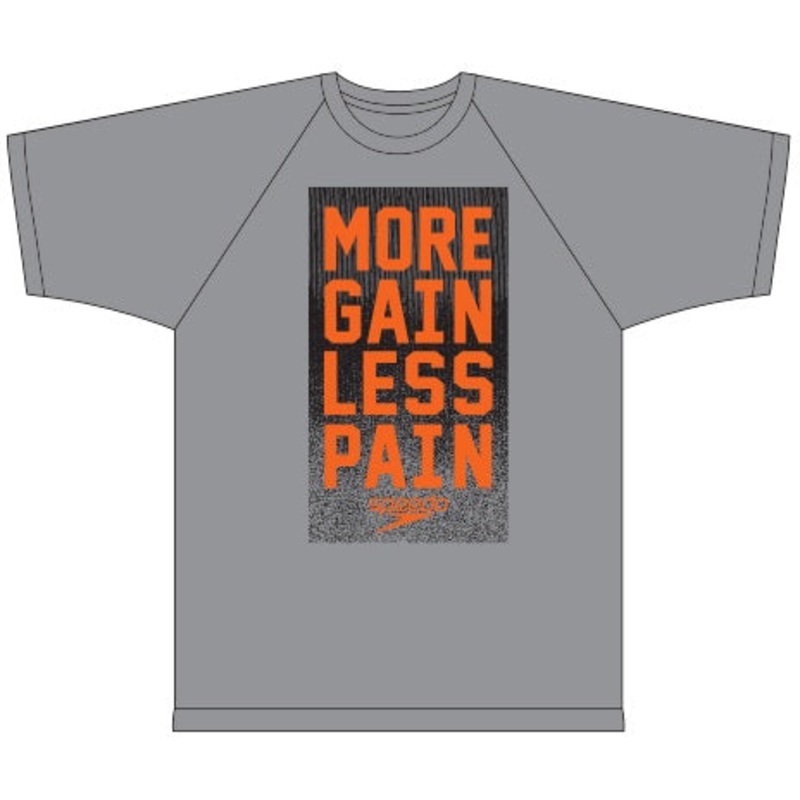 SPEEDO Men's More Gain Graphic S/S Fitness Shirt