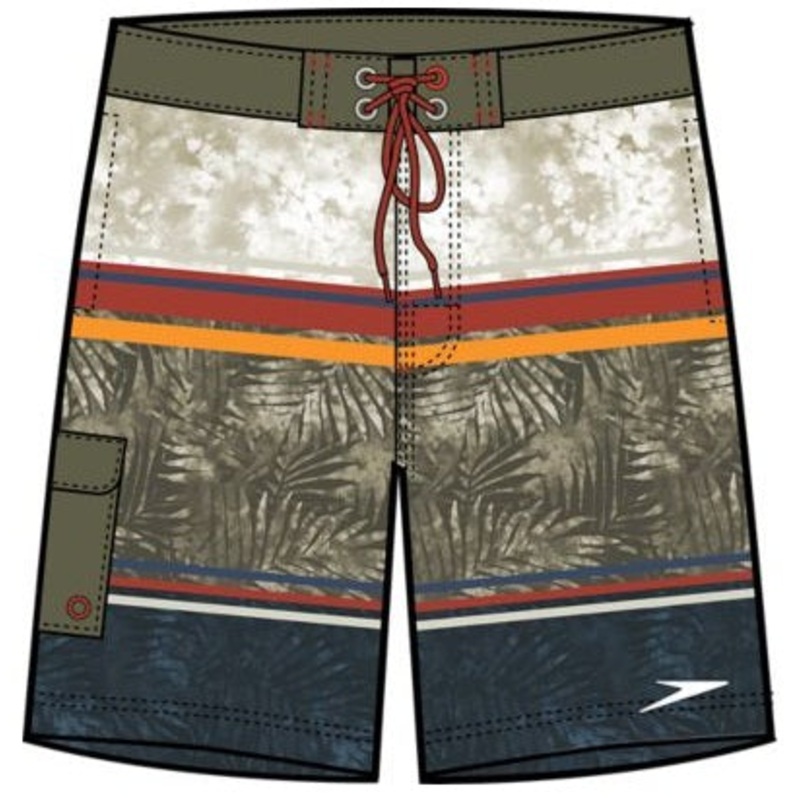 SPEEDO Washed Stripe Boardshort