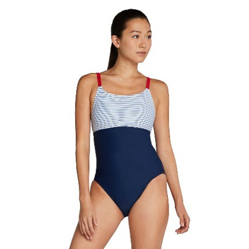 SPEEDO Women's Double Strap One Piece Swimsuit