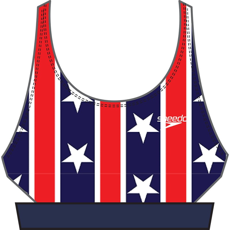 SPEEDO Women's Keyhole Bikini Top